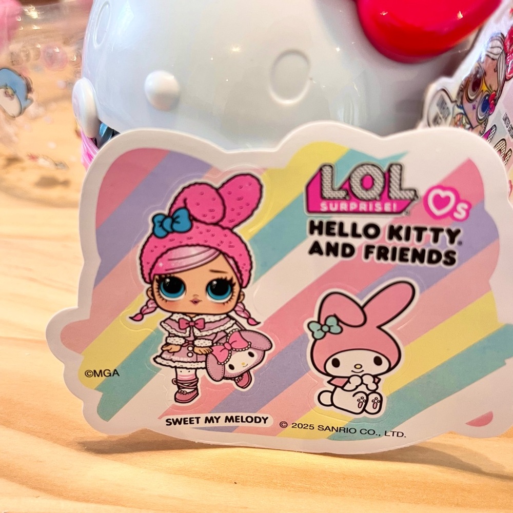 LOL Surprise Loves Hello Kitty and Friends MY MELODY Confirmed